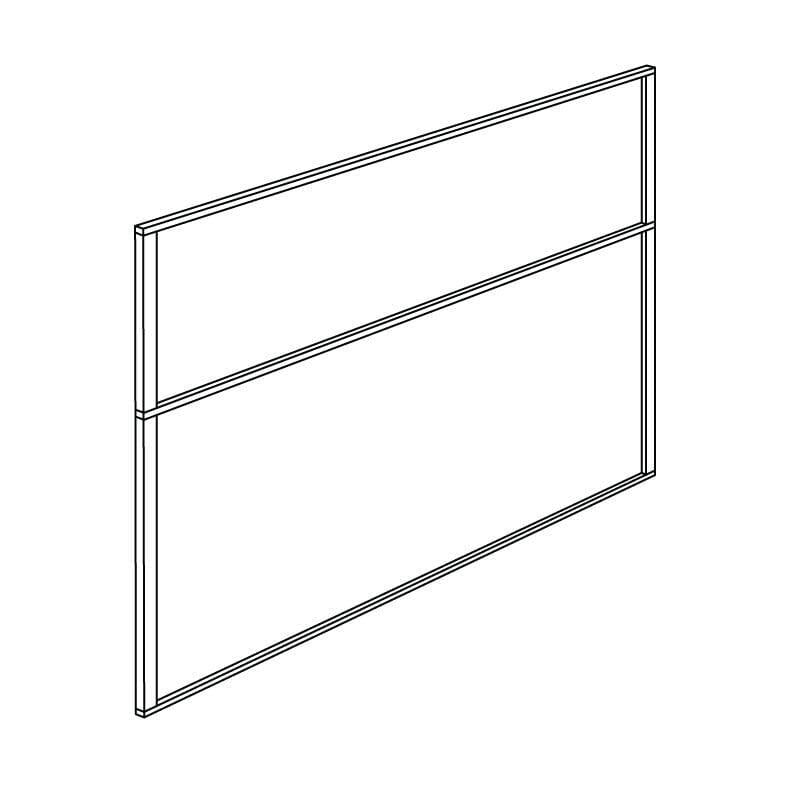 A line-art illustration of the Nuage Sign Frame. A line-art illustration of the Nuage Sign Frame.