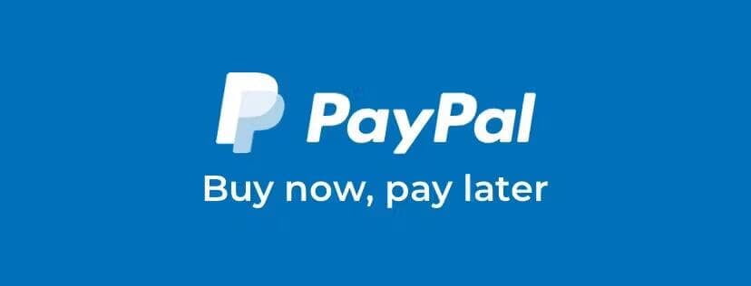 Buy Now Pay Later with PayPal 