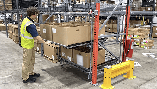 Warehouse Storage Cart