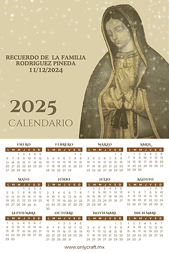 Calendario 2025