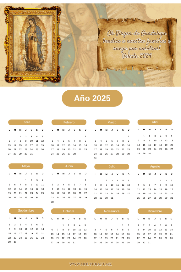 Calendario 2025