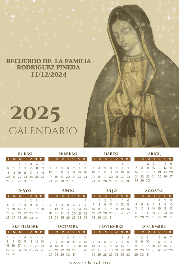 Calendario 2025