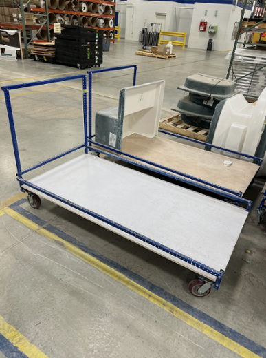 Flat bed cart