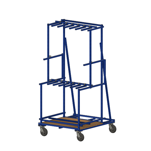 Vertical S4S Cart