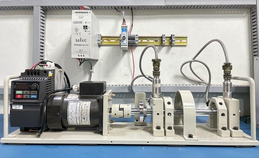 Front View of Motor Demo
