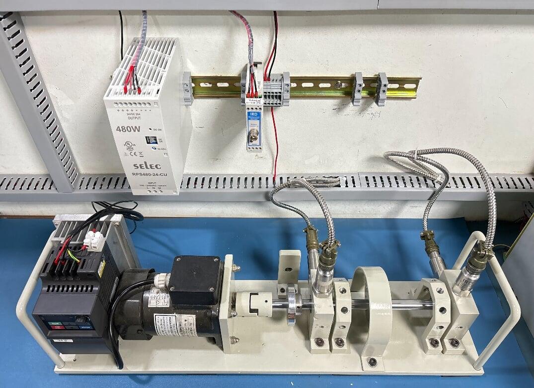 Top View of Motor Demo