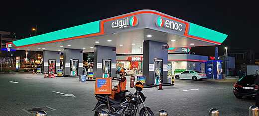 Enoc Petrol Station, UAE