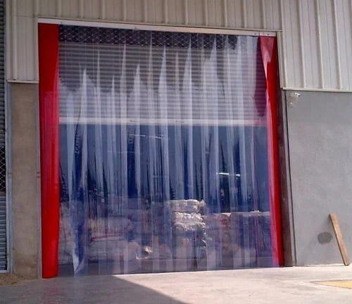 PVC strip curtains for walk-in freezers