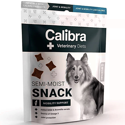 Calibra VD Dog Semi-Moist Snack Mobility Support 120g