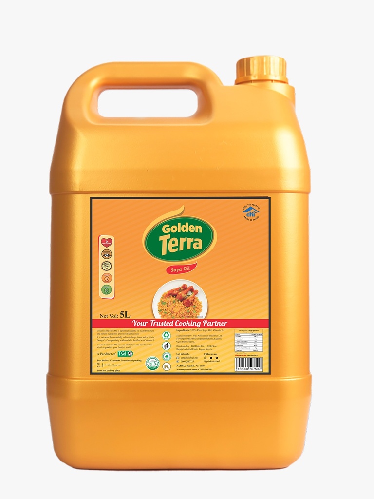 GOLDEN TERRA SOYA OIL 5L X 4 GOLDEN TERRA SOYA OIL 5L X 4