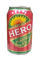 HERO CAN BEER (SMALL) 33CL X 24 HERO CAN BEER (SMALL) 33CL X 24