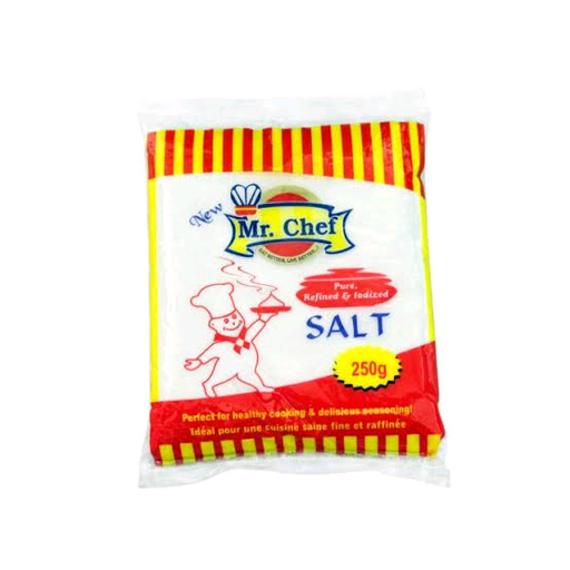 MR CHEF SALT 250G X 80 MR CHEF SALT 250G X 80