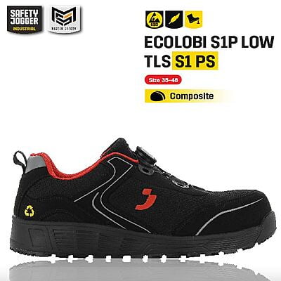 รองเท้าเซฟตี้ Safety Jogger  รุ่น ECOLOBI รองเท้านิรภัย รองเท้าหัวเหล็ก รองเท้ากันลื่น