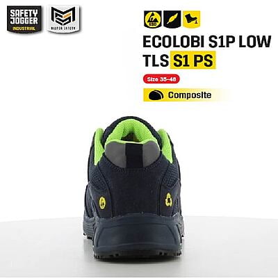 รองเท้าเซฟตี้ Safety Jogger  รุ่น ECOLOBI รองเท้านิรภัย รองเท้าหัวเหล็ก รองเท้ากันลื่น