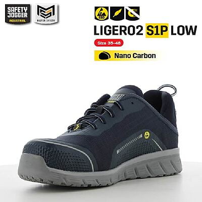 รองเท้าเซฟตี้ Safety Jogger  รุ่น LIGERO รองเท้านิรภัย รองเท้าหัวเหล็ก รองเท้ากันลื่น
