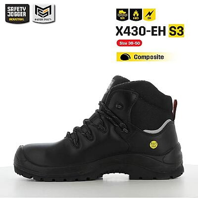 รองเท้าเซฟตี้ Safety Jogger รุ่น X430-EH รองเท้าหัวเหล็ก รองเท้าป้องกันไฟฟ้า ไฟฟ้าแรงสูง
