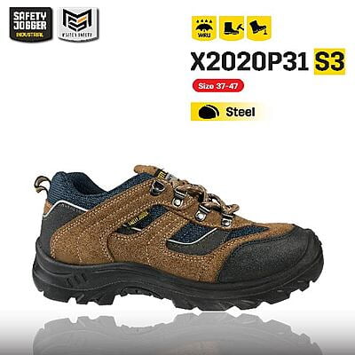 รองเท้าเซฟตี้ Safety Jogger รุ่น X2020P31 รองเท้านิรภัย รองเท้าหัวเหล็ก รองเท้าทำงาน รองเท้ากันลื่น