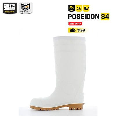 รองเท้าบูทเซฟตี้ Safety Jogger  รุ่น POSEIDON รองเท้าบูท รองเท้าบูทนิรภัย รองเท้าบูทหัวเหล็ก