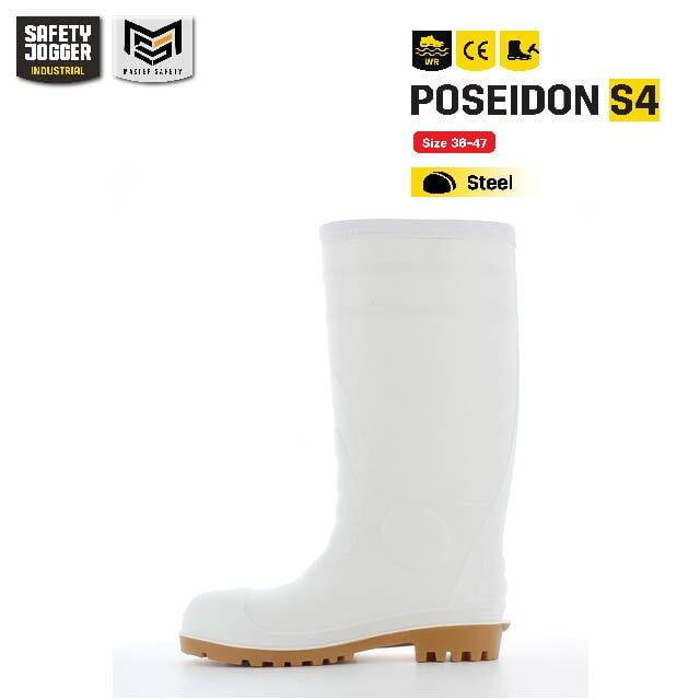 รองเท้าบูทเซฟตี้ Safety Jogger  รุ่น POSEIDON รองเท้าบูท รองเท้าบูทนิรภัย รองเท้าบูทหัวเหล็ก
