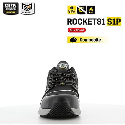 รองเท้าเซฟตี้ Safety Jogger รุ่น  ROCKET81 รองเท้านิรภัย รองเท้าหัวเหล็ก รองเท้าผ้าใบเซฟตี้