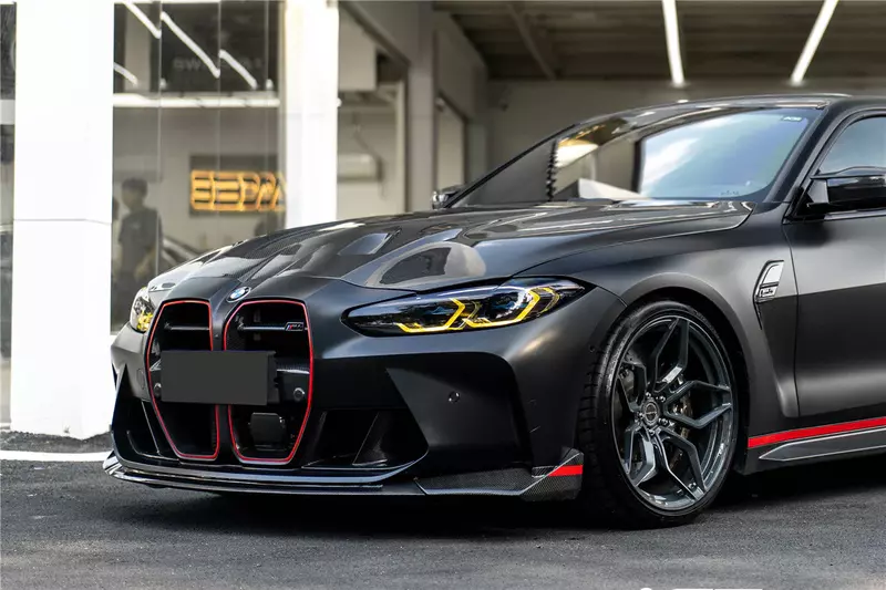 2021–2025 BMW M3 G80 / M4 G82 G83 CL Style Dry Carbon Fiber Front Lip