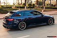 2017–2024 Audi RS4 B9 BKSS Style Rear Diffuser with Winglets | Aerodynamic and LED Upgrade