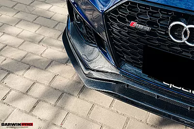 2017–2019 Audi RS4 B9 BKSS Style Front Lip | Carbon Fiber Aero Upgrade