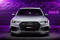 2017–2019 Audi RS4 B9 BKSS Style Carbon Fiber Front Canards | Aerodynamic Upgrade