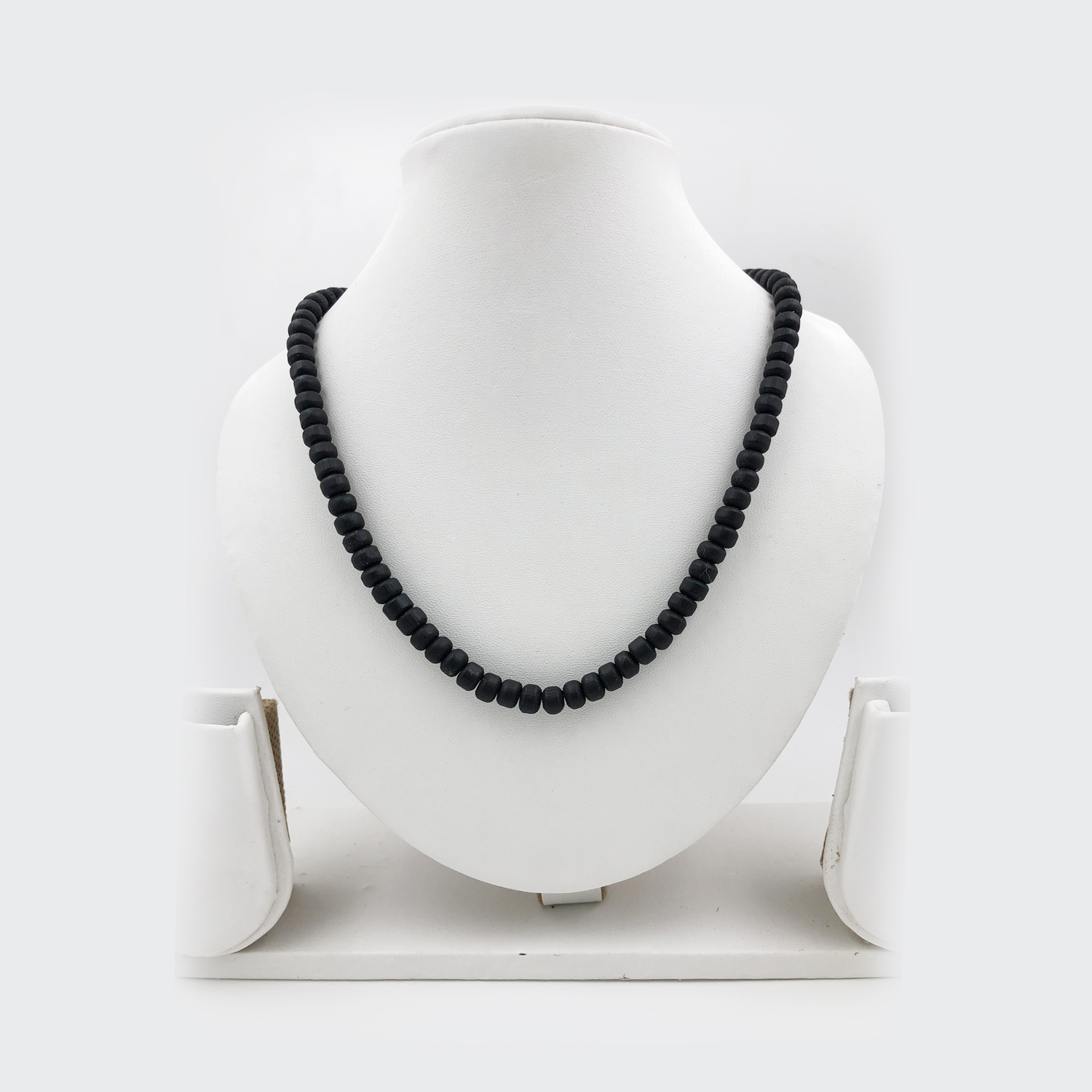 Tulsi Black Round Beads Mala Tulsi Black Round Beads Mala