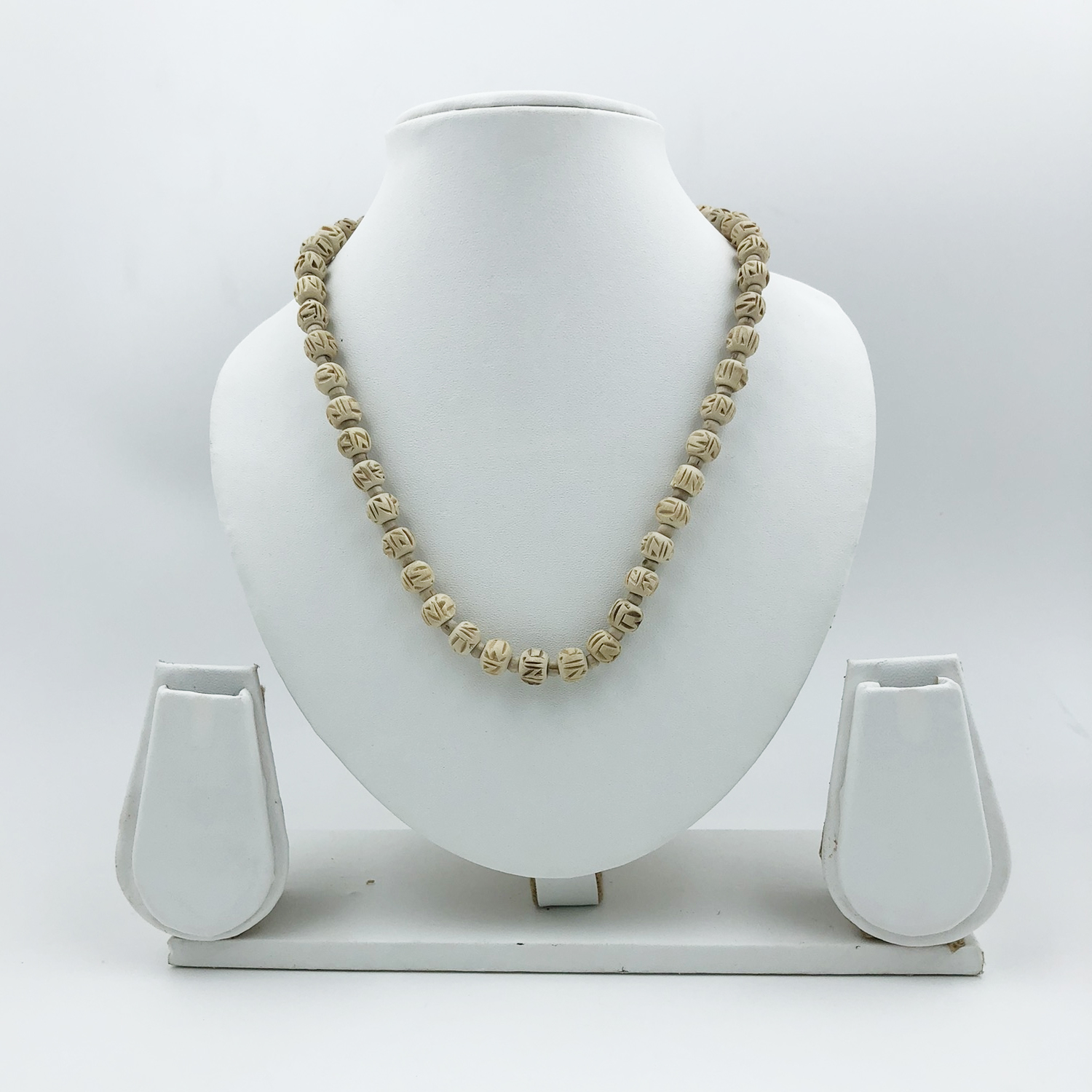 Original Tulsi Mala with Radha Name over Beads Round Shape Original Tulsi Mala with Radha Name over Beads Round Shape