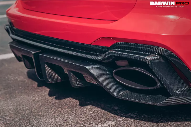 Audi RS6 C8 / RS7 Quattro IMP Performance Carbon Fiber Rear Diffuser | LED & Reflector Panels Audi RS6 C8 / RS7 Quattro IMP Performance Carbon Fiber Rear Diffuser | LED & Reflector Panels