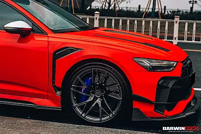 Audi RS6 Avant C8 IMP Performance Carbon Fiber Front Fenders | Motorsport-Inspired Design Audi RS6 Avant C8 IMP Performance Carbon Fiber Front Fenders | Motorsport-Inspired Design