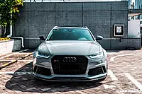 2013–2018 Audi RS6 Avant MN Style Carbon Fiber Front Lip | Aggressive Aero Enhancement