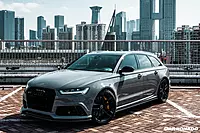 2013–2018 Audi RS6 Avant MN Style Carbon Fiber Front Lip | Aggressive Aero Enhancement