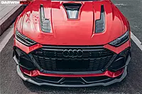 Audi RS6 Avant C8 IMP Performance Partial Carbon Fiber Hood | Lightweight & Aggressive Upgrade