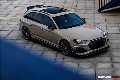 2017–2024 Audi RS4 B9 BKSS Style Side Skirts Under Board | Aerodynamic & Track-Inspired Design 2017–2024 Audi RS4 B9 BKSS Style Side Skirts Under Board | Aerodynamic & Track-Inspired Design