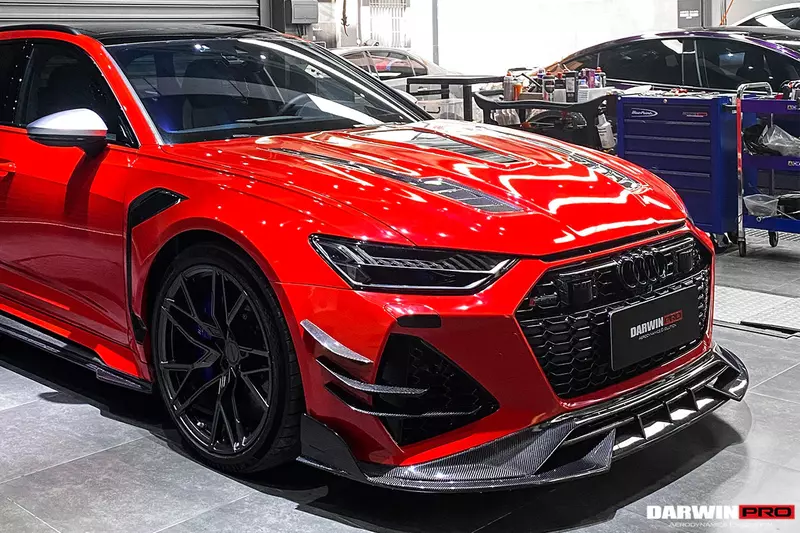 Audi RS6 C8 / RS7 Quattro IMP Performance Carbon Fiber Front Canards | Aero Styling Upgrade