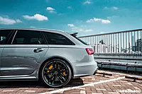 2013–2018 Audi RS6 Avant MN Style Carbon Fiber Roof Spoiler | Aerodynamic Rear Accent