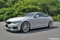 BMW 4 Series F32/F33 M Sport ECC Style Carbon Fiber Front Lip (2014–2017)