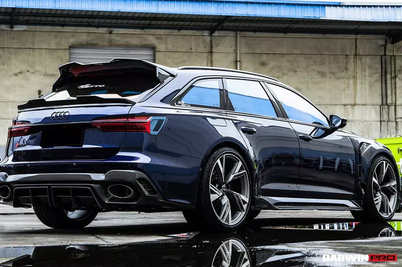 Audi RS6 Avant C8 IMP Performance Carbon Fiber Middle Spoiler | Aerodynamic & Motorsport Styling Audi RS6 Avant C8 IMP Performance Carbon Fiber Middle Spoiler | Aerodynamic & Motorsport Styling