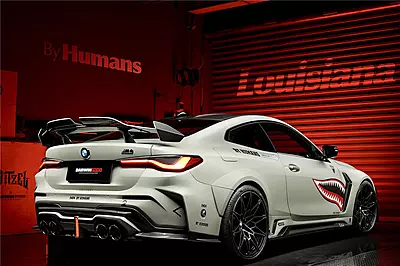 2021–2025 BMW M4 G82 Coupe BKSSII Style Wide Fender Flares – PCF / Forged / Dry Carbon Options