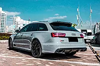 2013–2018 Audi RS6 Avant MN Style Carbon Fiber Roof Spoiler | Aerodynamic Rear Accent