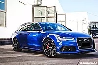 2013–2018 Audi RS6 Avant BS Style Carbon Fiber Front Lip | Performance Aero Upgrade