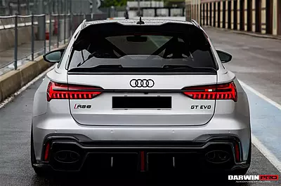Audi RS6 Avant C8 IMP Performance Carbon Fiber Middle Spoiler | Aerodynamic & Motorsport Styling Audi RS6 Avant C8 IMP Performance Carbon Fiber Middle Spoiler | Aerodynamic & Motorsport Styling
