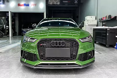 2013–2018 Audi RS6 Avant Carbon Fiber Front Lip | CFRP Aero Upgrade 2013–2018 Audi RS6 Avant Carbon Fiber Front Lip | CFRP Aero Upgrade