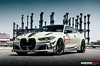 2021–2025 BMW M4 G82 / G83 BKSSII Style Front Bumper, Fender & Side Skirts Kit