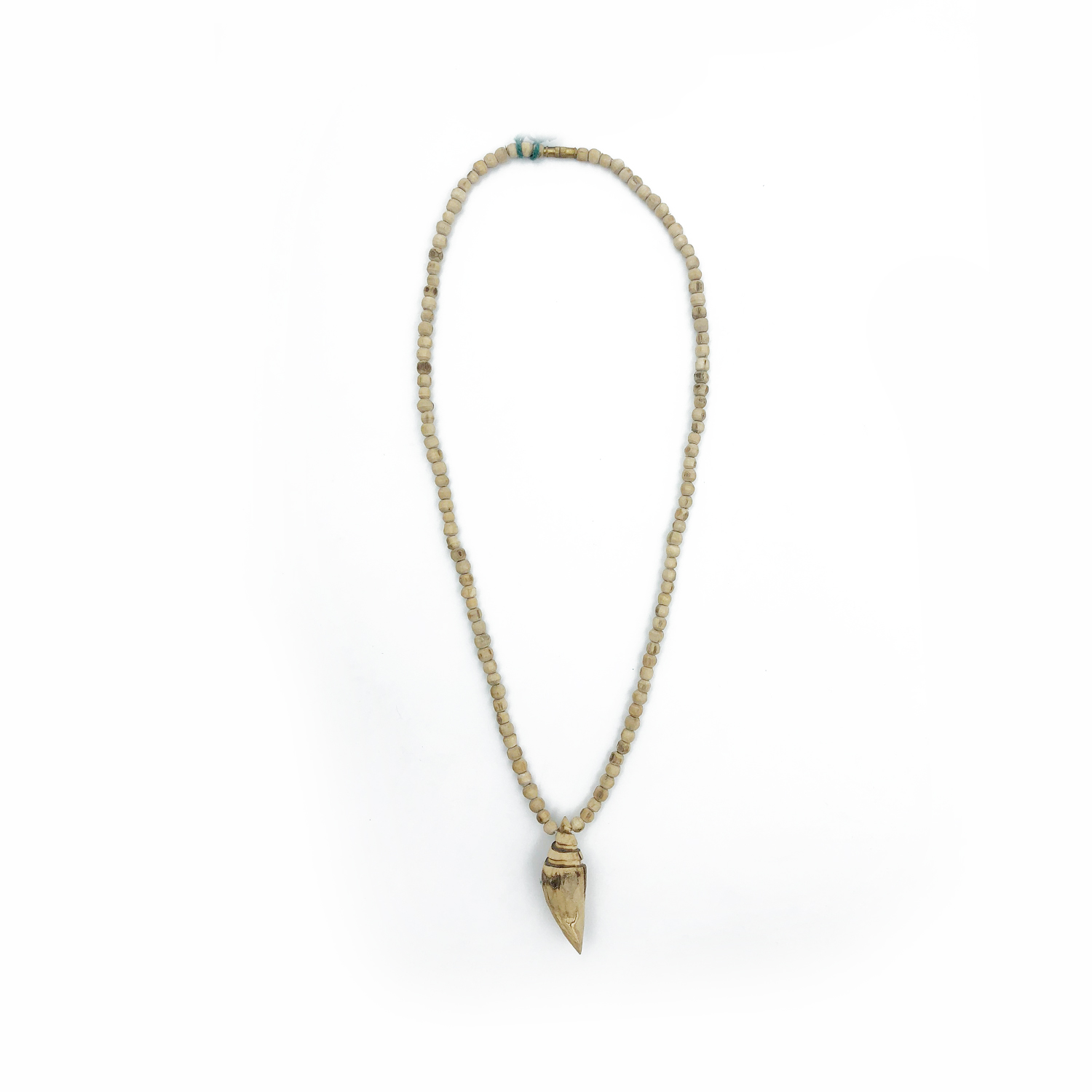 Original Tulsi Mala with Shankh Handicraft Pendant (Round-Small Size Beads) Original Tulsi Mala with Shankh Handicraft Pendant (Round-Small Size Beads)