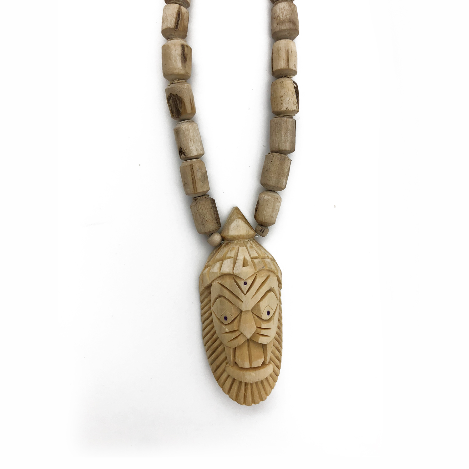 Original Tulsi Mala with Narsingh Face Handicrafted Pendant Original Tulsi Mala with Narsingh Face Handicrafted Pendant