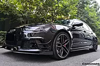 2013–2018 Audi RS6 Avant BS Style Carbon Fiber Front Lip | Performance Aero Upgrade