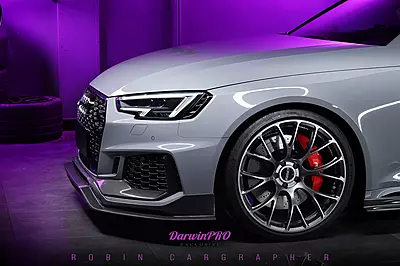 2017–2019 Audi RS4 B9 BKSS Style Front Lip | Carbon Fiber Aero Upgrade